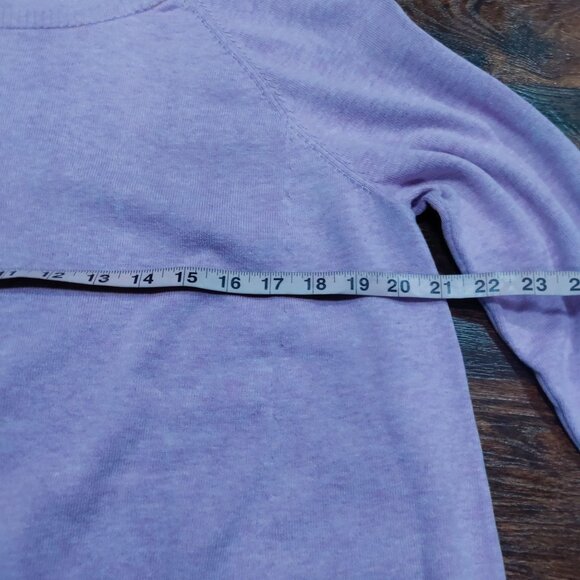 Gorman Purple Crew Neck Knit Pullover Long Sleeve Sweater Stacey Jumper Size 10 - Picture 9 of 12
